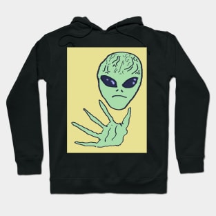 Alien reaches out Hoodie